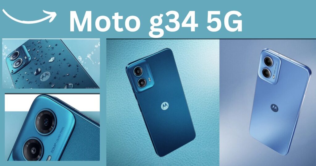 Moto g34 5G DISPLAY AND CAMERA DETAIL